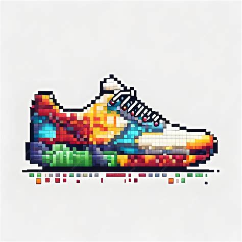 pixel sneakers